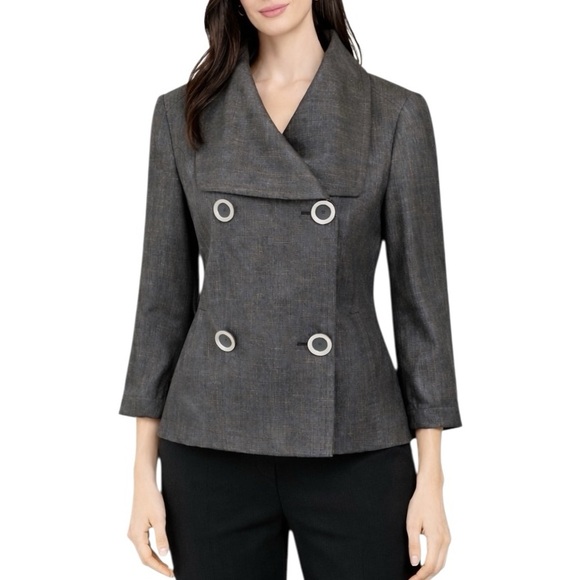 Yansi Fugel Jackets & Blazers - Yansi Fugel Stripe Jacket